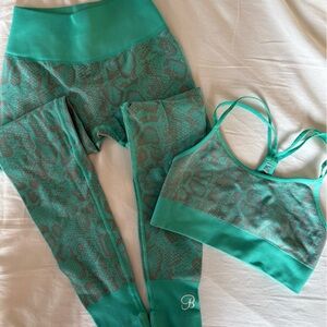 Bombshell snake skin set